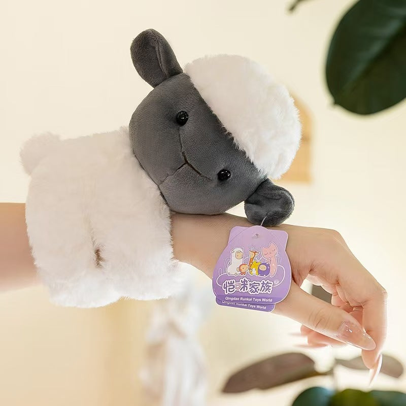 Soft and fun Animal Slap Bracelet Plush Toy