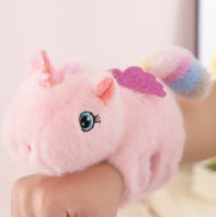 Soft and fun Animal Slap Bracelet Plush Toy